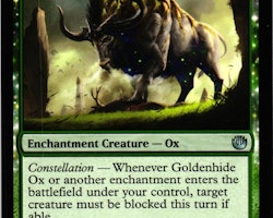 Goldenhide Ox Uncommon 125/165 Journey into Nyx Magic the Gathering