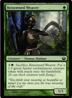 Renowned Weaver Common 137/165 Journey into Nyx (JOU) Magic the Gathering