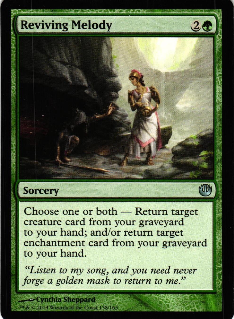 Reviving Melody Uncommon 138/165 Journey into Nyx (JOU) Magic the Gathering