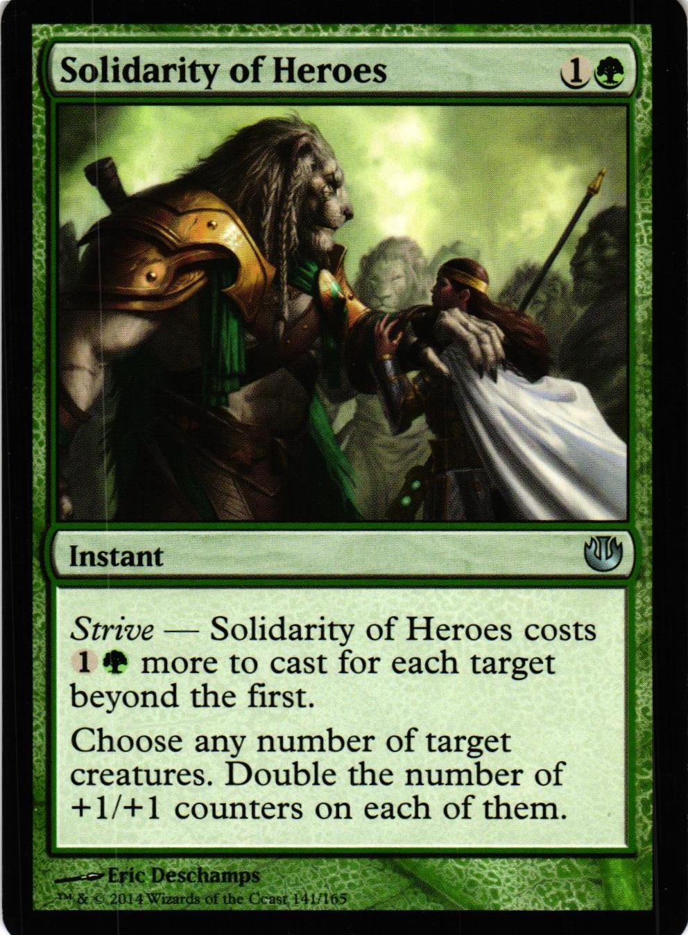 Solidarity of Heroes Uncommon 141/165 Journey into Nyx (JOU) Magic the Gathering