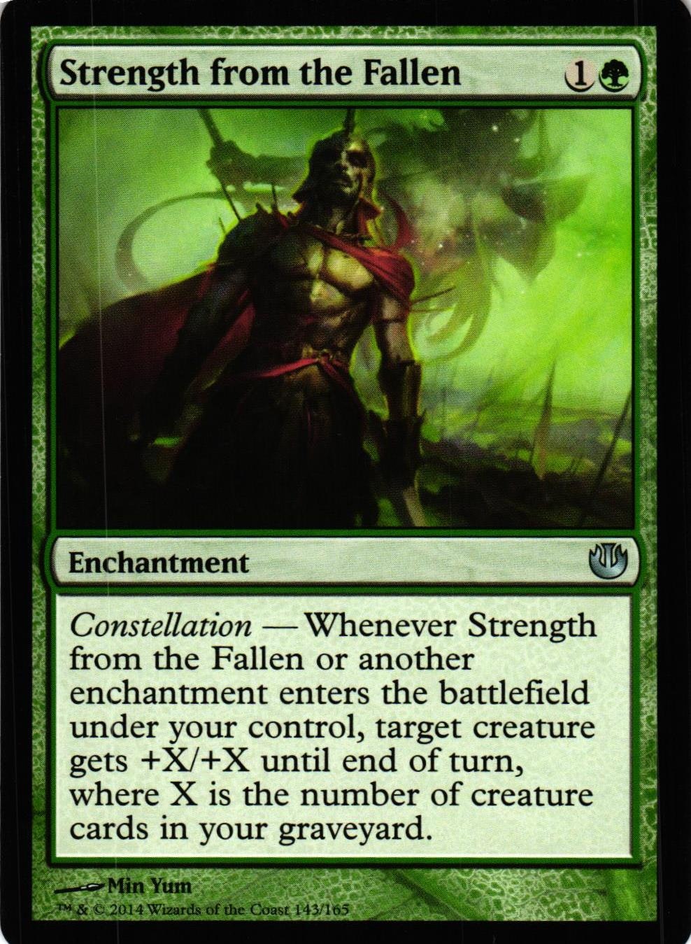 Strenght from the Fallen Uncommon 143/165 Journey into Nyx (JOU) Magic the Gathering