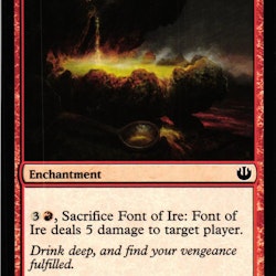 Font of Ire Common 97/165 Journey into Nyx (JOU) Magic the Gathering