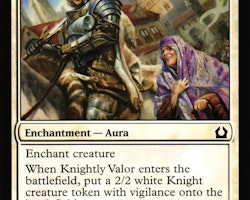 Knightly Valor Common 13/274 Return of Ravnica (RTR) Magic the Gathering