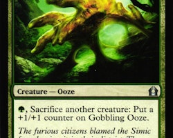 Gobbling Ooze Uncommon 126/274 Return of Ravnica (RTR) Magic the Gathering