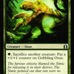 Gobbling Ooze Uncommon 126/274 Return of Ravnica (RTR) Magic the Gathering