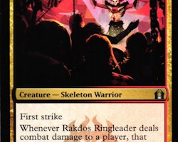 Rakdos Ringleader Uncommon 186/274 Return of Ravnica (RTR) Magic the Gathering