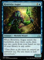 Riverwise Augur Uncommon 048/196 Rivals of Ixalan (RIX) Magic the Gathering