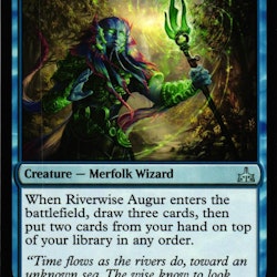 Riverwise Augur Uncommon 048/196 Rivals of Ixalan (RIX) Magic the Gathering