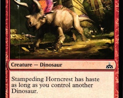 Stampeding Horncrest Common 116/196 Rivals of Ixalan (RIX) Magic the Gathering