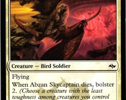 Abzan Skycaptain Common 004/185 Fate Reforged (FRF) Magic the Gathering