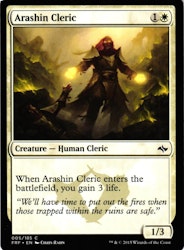 Arashin Cleric Common 005/185 Fate Reforged (FRF) Magic the Gathering
