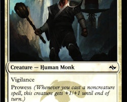 Dragon Bell Monk Common 010/185 Fate Reforged (FRF) Magic the Gathering
