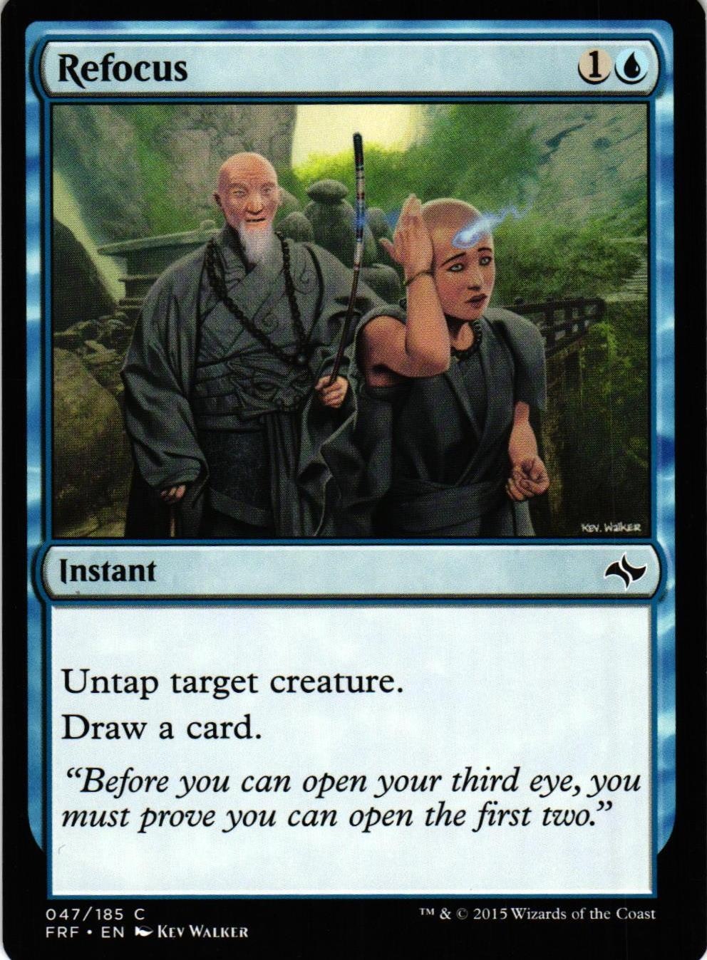 Refocus Common 047/185 Fate Reforged (FRF) Magic the Gathering
