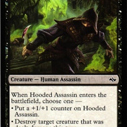Hooded Assassin Common 073/185 Fate Reforged (FRF) Magic the Gathering
