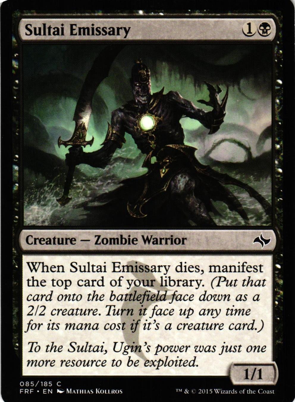 Sultai Emissary Common 085/185 Fate Reforged (FRF) Magic the Gathering