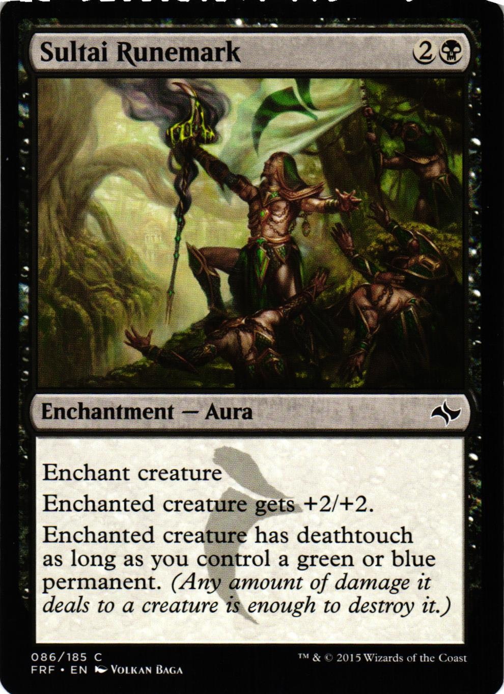 Sultai Runemaker Common 086/185 Fate Reforged (FRF) Magic the Gathering