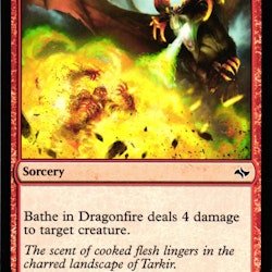 Bathe in Dragonfire Common 092/185 Fate Reforged (FRF) Magic the Gathering
