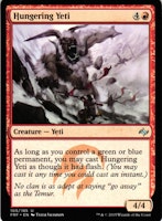 Hungering Yeti Uncommon 105/185 Fate Reforged (FRF) Magic the Gathering