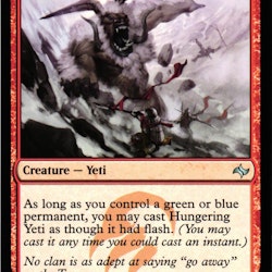 Hungering Yeti Uncommon 105/185 Fate Reforged (FRF) Magic the Gathering