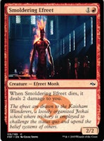 Smoldering Eftreet Common 115/185 Fate Reforged (FRF) Magic the Gathering