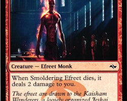 Smoldering Eftreet Common 115/185 Fate Reforged (FRF) Magic the Gathering