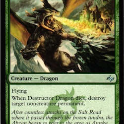 Destructor Dragon Uncommon 127/185 Fate Reforged (FRF) Magic the Gathering