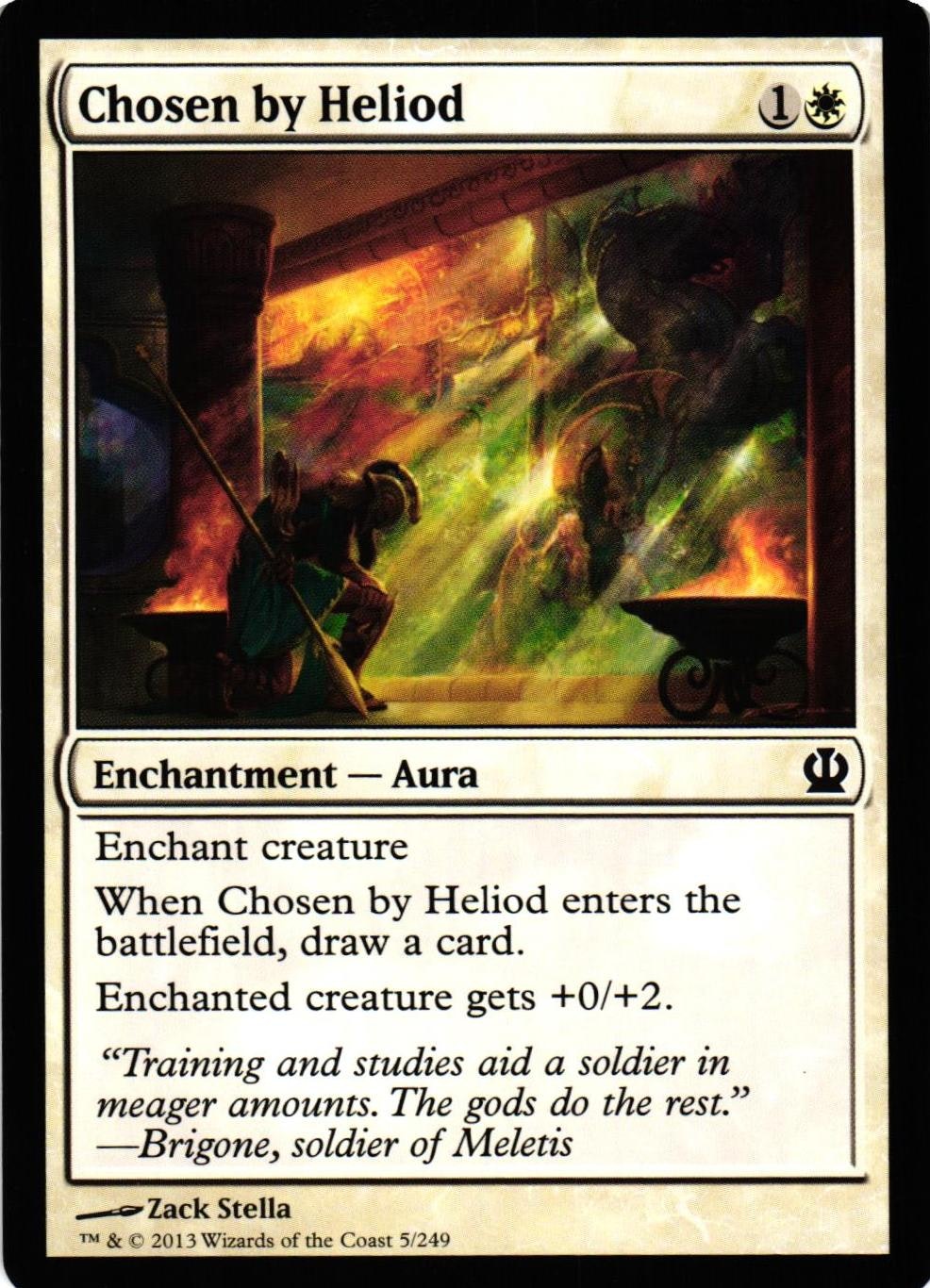 Chosen by Heliod Common 5/249 Theros (THS) Magic the Gathering
