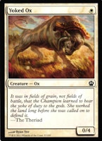 Yoked Ox Common 37/249 Theros (THS) Magic the Gathering