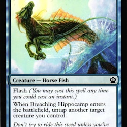 Breaching Hippocamp Common 43/249 Theros (THS) Magic the Gathering