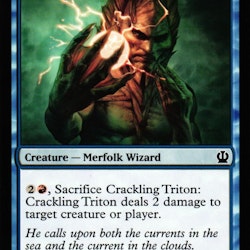 Crackling Triton Common 45/249 Theros (THS) Magic the Gathering