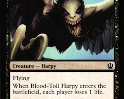 Blood-Toll Harpy Common 79/249 Theros (THS) Magic the Gathering