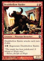 Deathbellow Raider Common 117/249 Theros (THS) Magic the Gathering