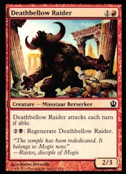 Deathbellow Raider Common 117/249 Theros (THS) Magic the Gathering