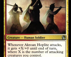 Akroan Hoplite Uncommon 185/249 Theros (THS) Magic the Gathering