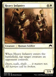 Heavy Infantry Common 018/272 Magic Origins (ORI) Magic the Gathering