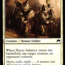 Heavy Infantry Common 018/272 Magic Origins (ORI) Magic the Gathering