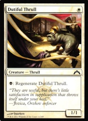 Dutiful Thrull Common 11/249 Gatecrash Gatecrash (GTC) Magic the Gathering