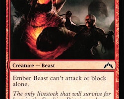 Ember Beast Common 89/249 Gatecrash Gatecrash (GTC) Magic the Gathering