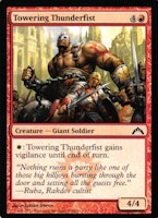 Towering Thunderfist Common 109/249 Gatecrash Gatecrash (GTC) Magic the Gathering