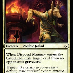 Disposal Mummy Common 009/199 Hour of Devesation (HOU) Magic the Gathering