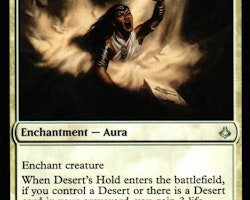 Deserts Hold Uncommon 008/199 Hour of Devesation (HOU) Magic the Gathering