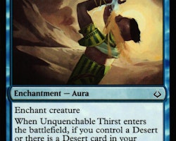 Unquenchable Thirst Common 053/199 Hour of Devesation (HOU) Magic the Gathering
