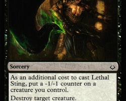 Lethal Stinger Common 067/199 Hour of Devesation (HOU) Magic the Gathering