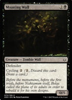 Moaning Wall Common 072/199 Hour of Devesation (HOU) Magic the Gathering