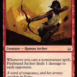 Firebrand Archer Common 092/199 Hour of Devesation (HOU) Magic the Gathering