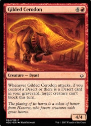 Gilded Cerodon Common 094/199 Hour of Devesation (HOU) Magic the Gathering