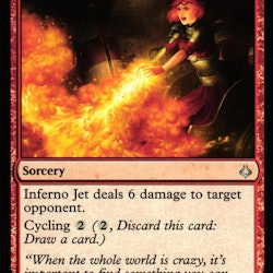 Inferno Jet Uncommon 099/199 Hour of Devesation (HOU) Magic the Gathering