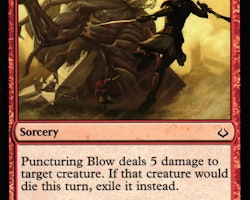 Puncturing Blow Common 106/199 Hour of Devesation (HOU) Magic the Gathering