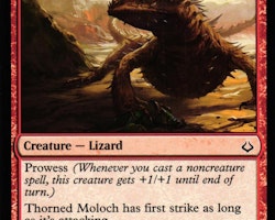Torned Moloch Common 108/199 Hour of Devesation (HOU) Magic the Gathering