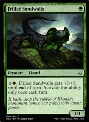 Frilled Sandwalla Common 116/199 Hour of Devesation (HOU) Magic the Gathering